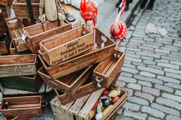 Portobello Road Market West London