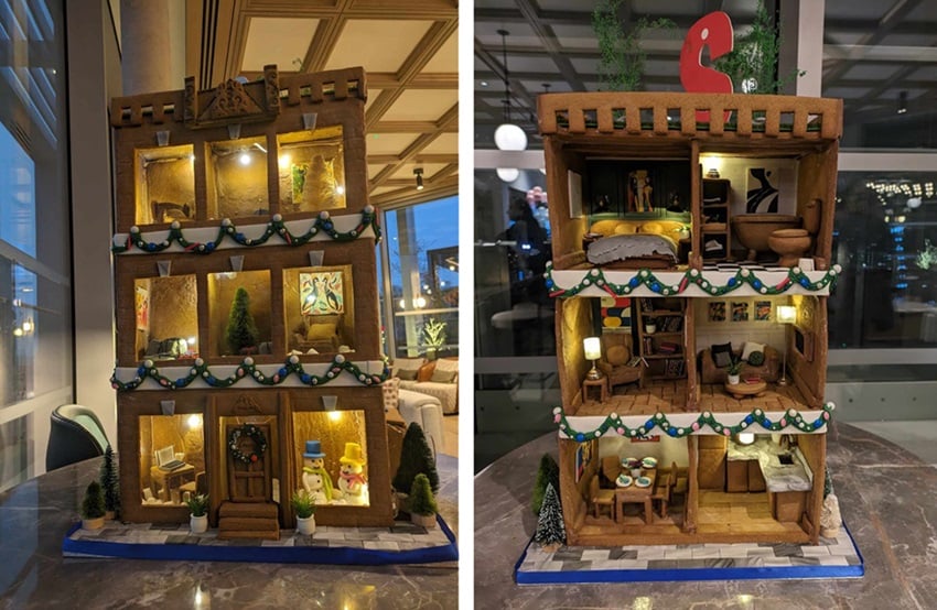 Situ custom built gingerbread house 